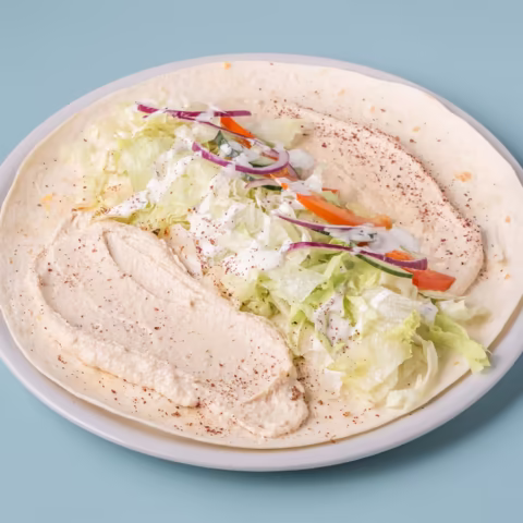 10. HUMMUS SHAWARMA